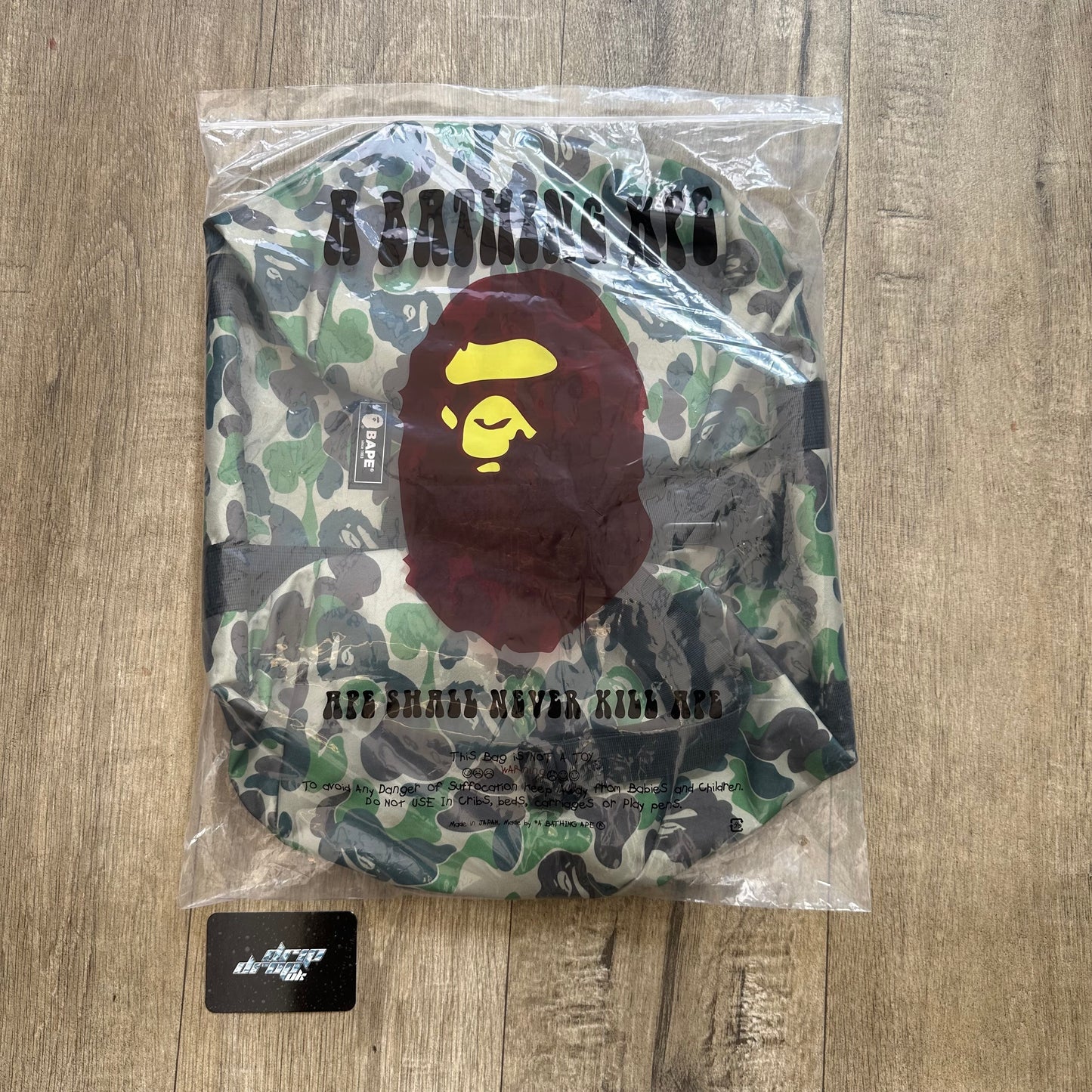 Bape Camo Duffle Bag