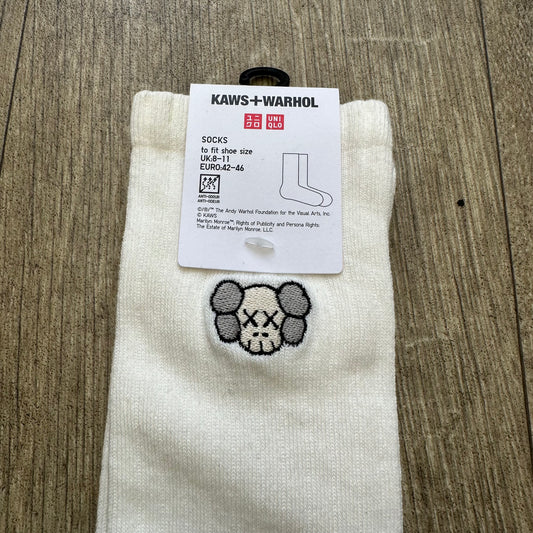 Kaws+Warhol x Uniqlo Socks