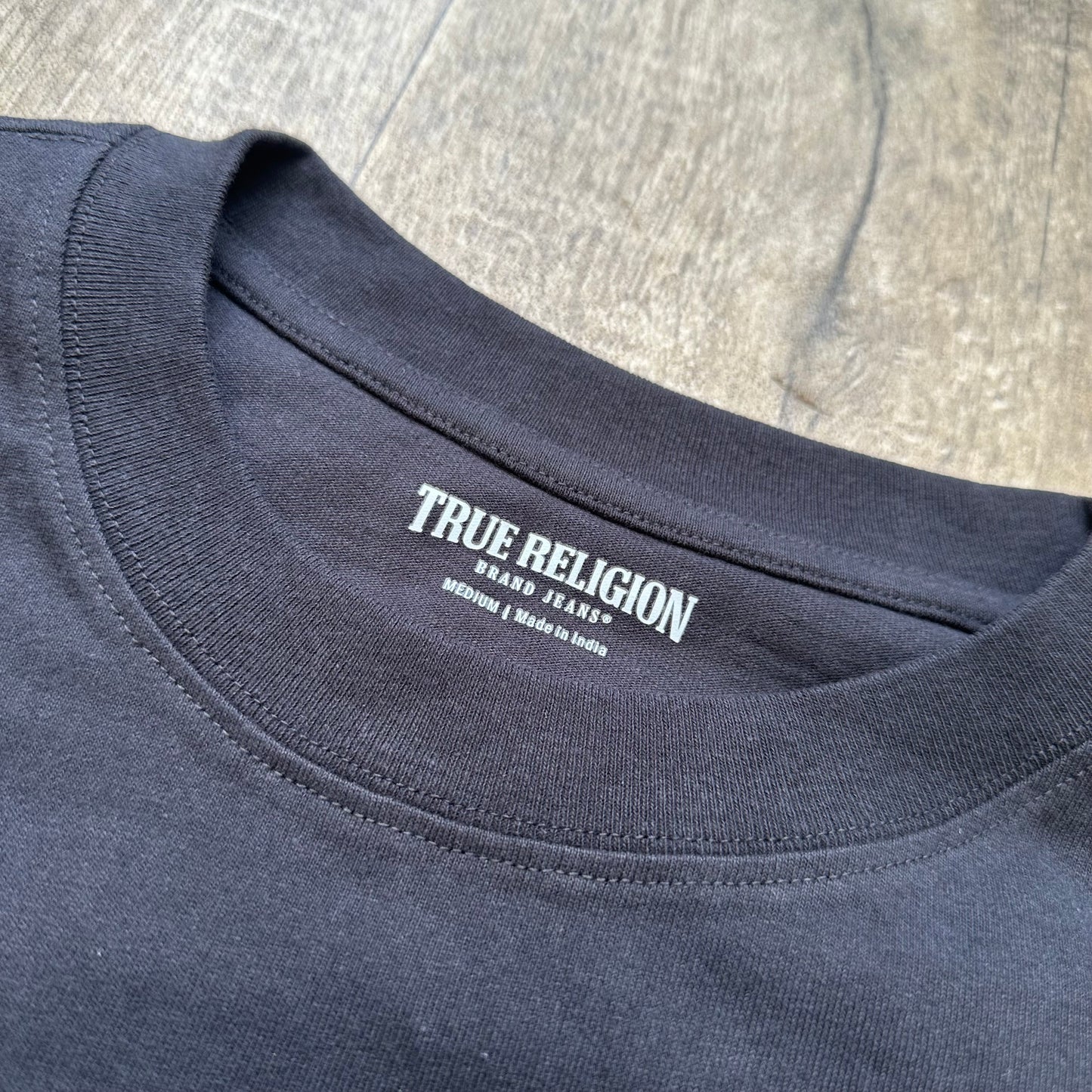 True Religion Forest Oversized T-Shirt - Black