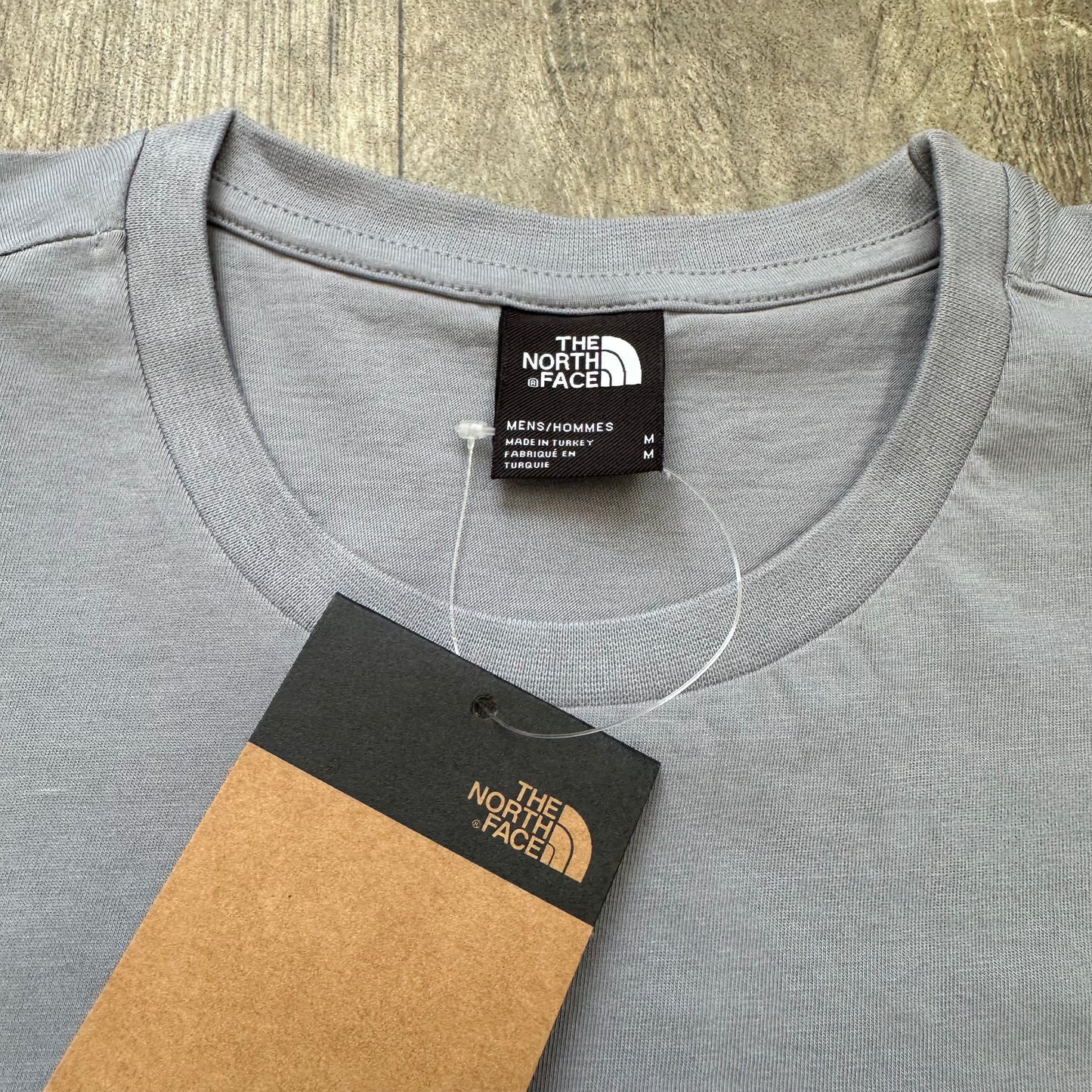The North Face Box T-Shirt+Shorts Set - Grey/Orange - M