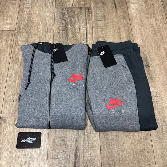 Nike Air Tracksuit - Grey/Red - S