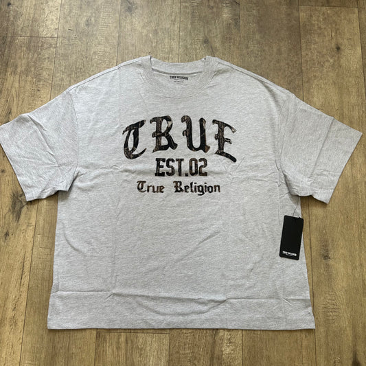True Religion Forest Oversized T-Shirt - Grey