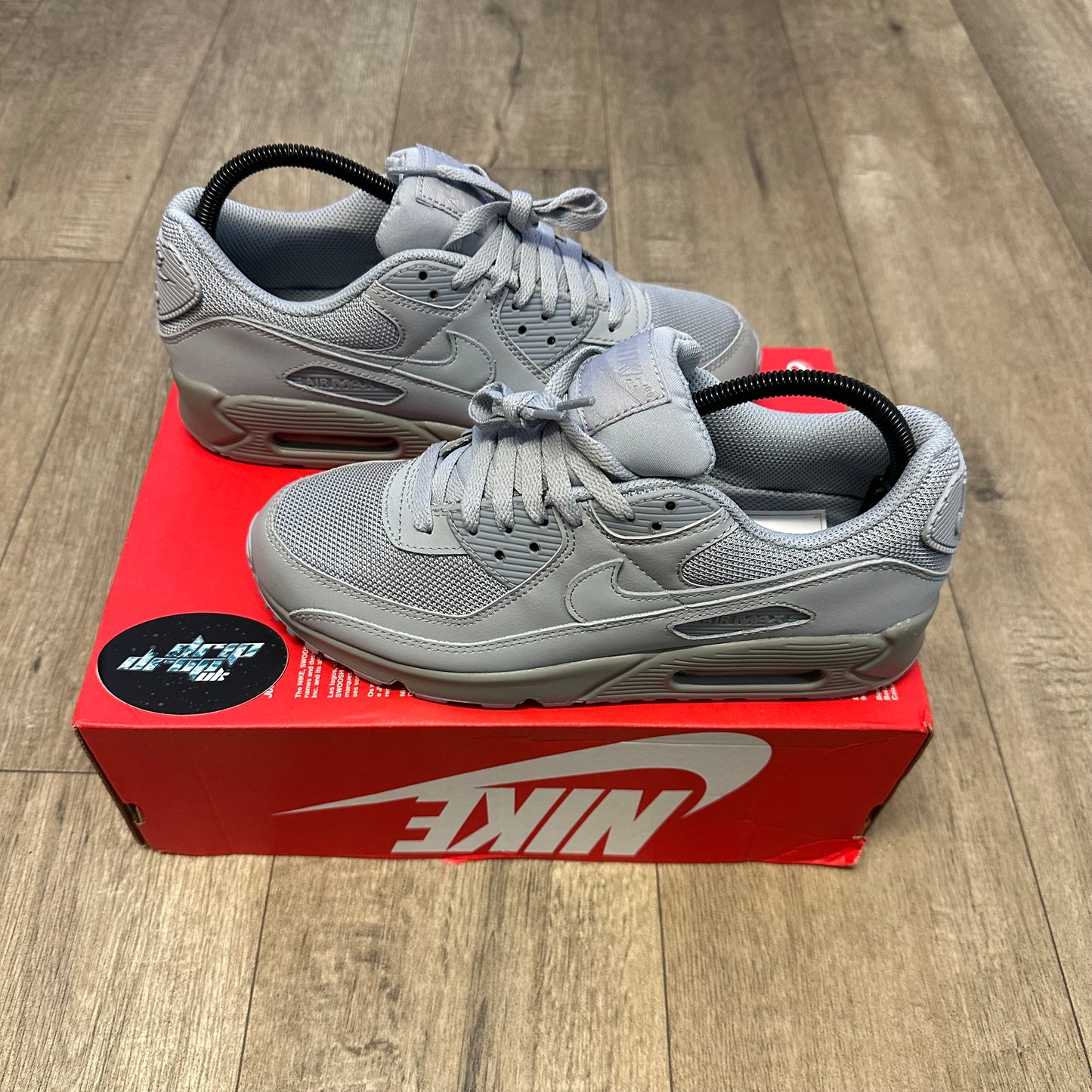 Nike Air Max 90 - Wolf Grey - UK 7
