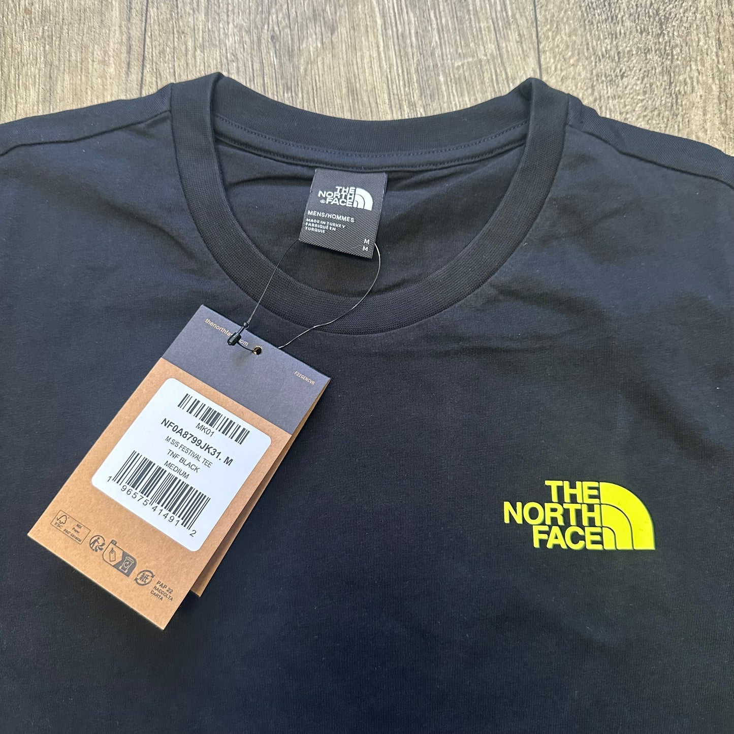 The North Face Festival T-Shirt - Black - M