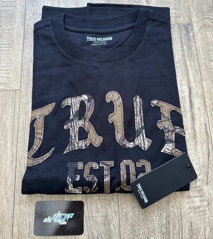 True Religion Forest Oversized T-Shirt - Black