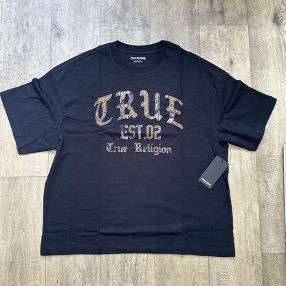 True Religion Forest Oversized T-Shirt - Black