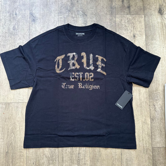True Religion Forest Oversized T-Shirt - Black