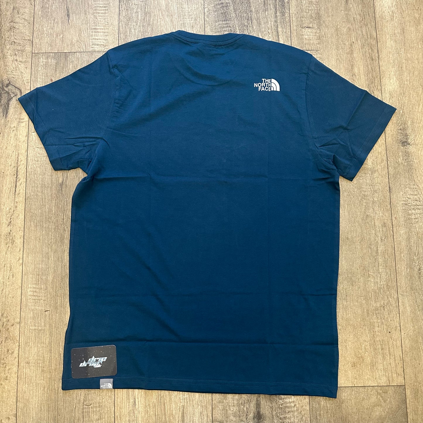The North Face Woodcut T-Shirt - Navy - M