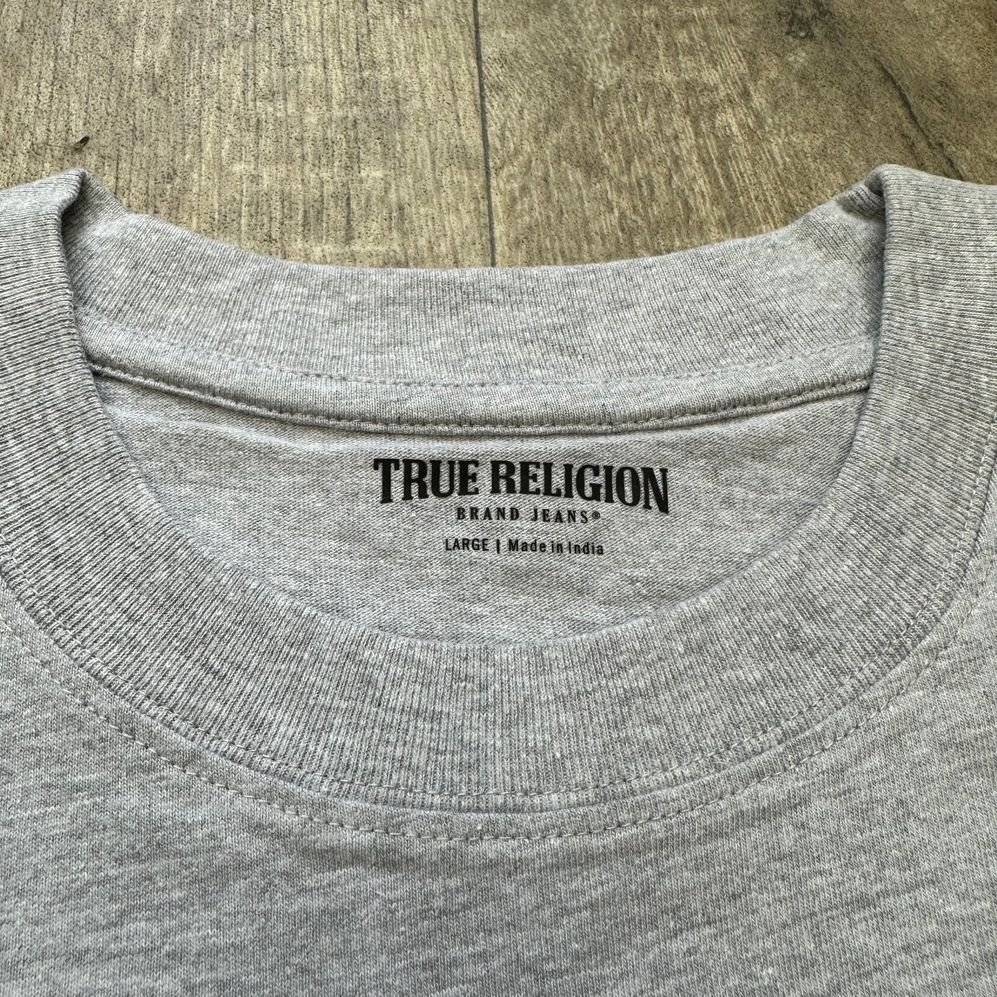 True Religion Forest Oversized T-Shirt - Grey